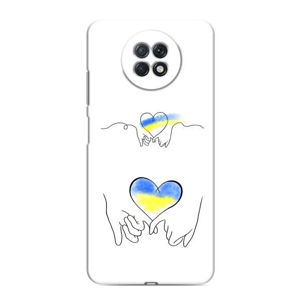 Чехол с принтом «Мир Украине» для Xiaomi Redmi Note 9T
