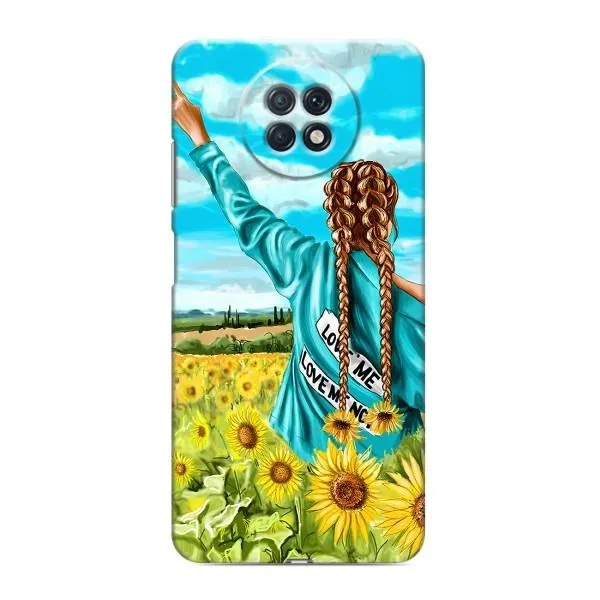 Чехол с принтом «Украиночка» для Xiaomi Redmi Note 9T