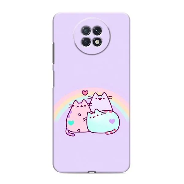 Чехол с принтом «Радужные котики» для Xiaomi Redmi Note 9T Чехол с принтом «Радужные котики» для Xiaomi Redmi Note 9T