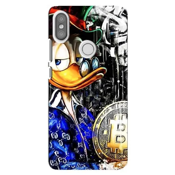Чехол с принтом «Биткойн Скрудж» для Xiaomi Redmi S2 Чехол с принтом «Биткойн Скрудж» для Xiaomi Redmi S2