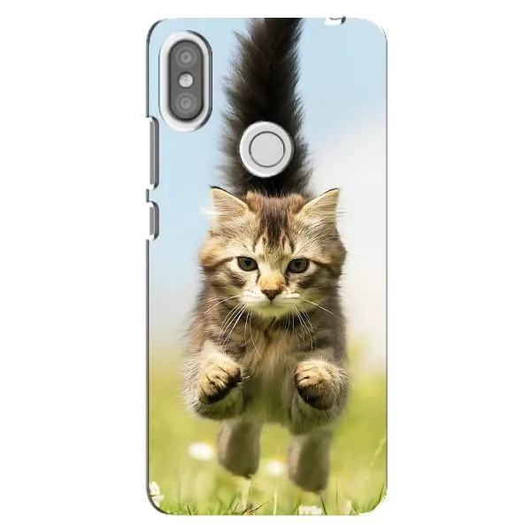 Чехол с принтом «Прыжок кота» для Xiaomi Redmi S2