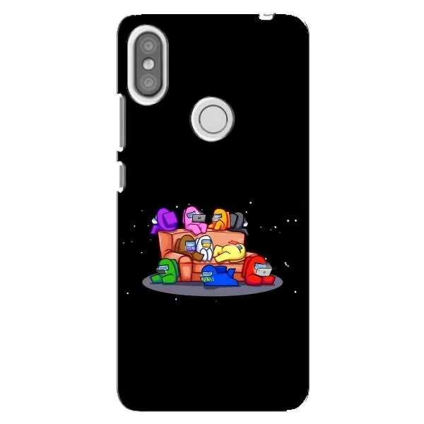 Чехол с принтом «Амонг-ас» для Xiaomi Redmi S2