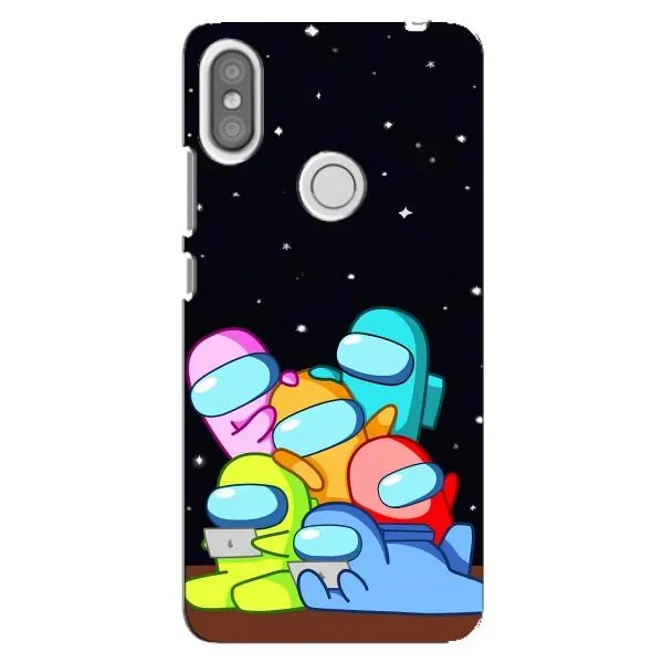 Чехол с принтом «Скины в космосе» для Xiaomi Redmi S2