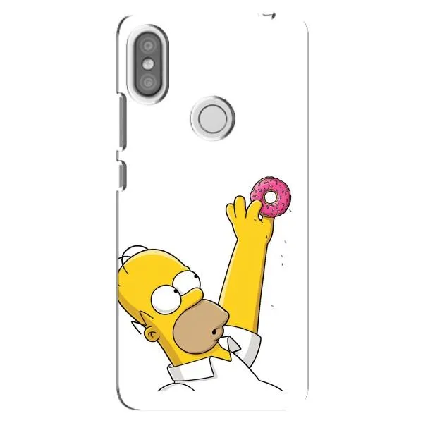Чехол с принтом «Гомер с пончиком» для Xiaomi Redmi S2
