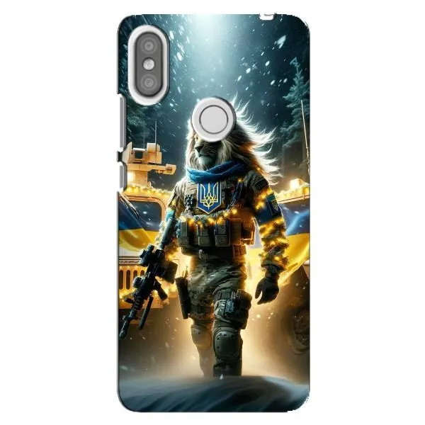 Чехол с принтом «ЛЕВ ЗСУ» для Xiaomi Redmi S2