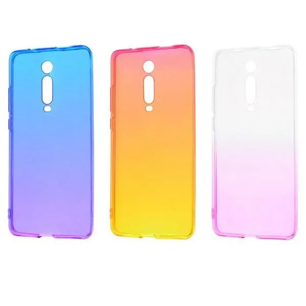 Чехол-бампер для Xiaomi Mi 9T/ Mi 9T Pro/K20 / K20 Pro (градиент) — Желтый — фото 1