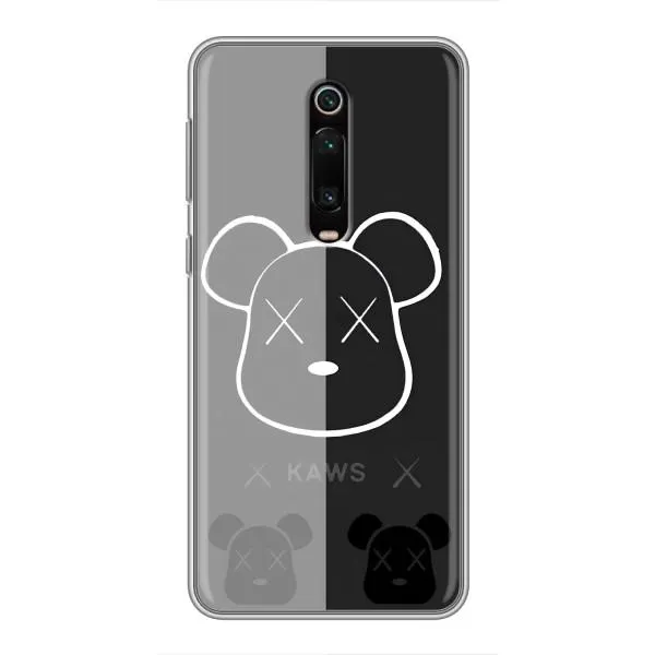 Чехол с принтом «БеарБрик глаза» для Xiaomi Mi 9T
