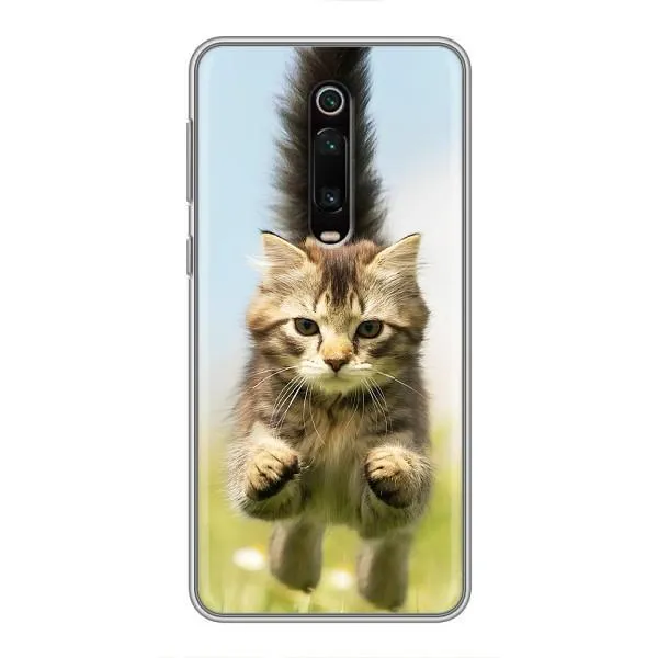 Чохол з принтом «Прижок кота» для Xiaomi Mi 9T Чохол з принтом «Прижок кота» для Xiaomi Mi 9T
