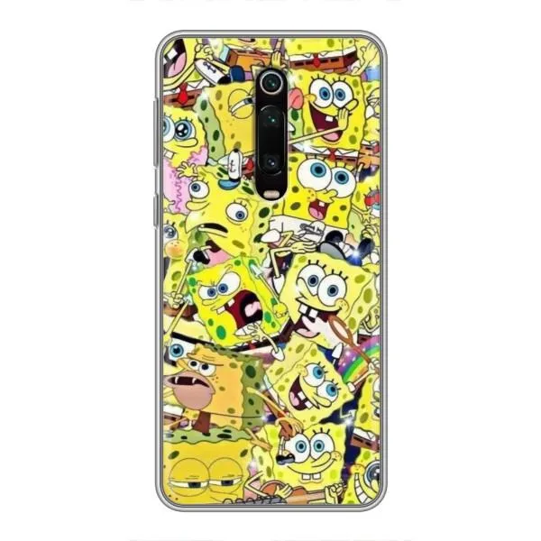 Чехол с принтом «Эмоции Спанч Боба» для Xiaomi Mi 9T Чехол с принтом «Эмоции Спанч Боба» для Xiaomi Mi 9T