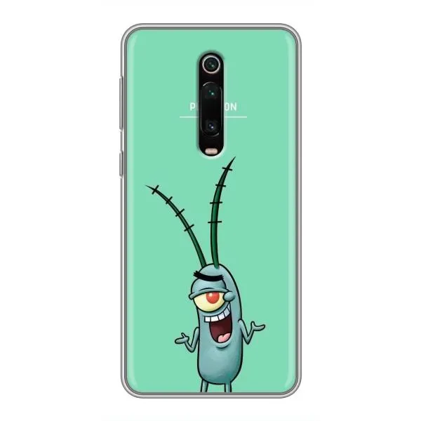 Чехол с принтом «Персонаж Планктон» для Xiaomi Mi 9T Чехол с принтом «Персонаж Планктон» для Xiaomi Mi 9T