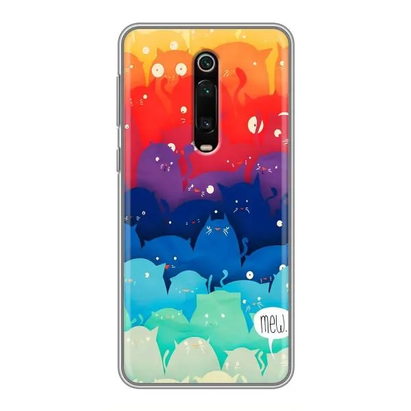 Чехол с принтом «Mew» для Xiaomi Mi 9T