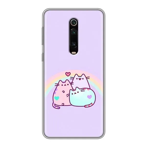 Чехол с принтом «Радужные котики» для Xiaomi Mi 9T