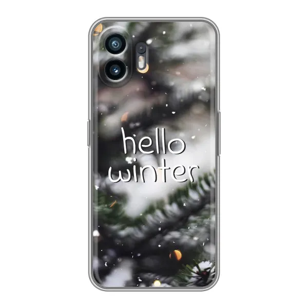 Чехол с принтом «Hello winter» для Xiaomi Turbo 4 Чехол с принтом «Hello winter» для Xiaomi Turbo 4
