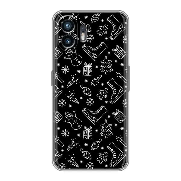 Чехол с принтом «Новогодний фон» для Xiaomi Turbo 4 Чехол с принтом «Новогодний фон» для Xiaomi Turbo 4