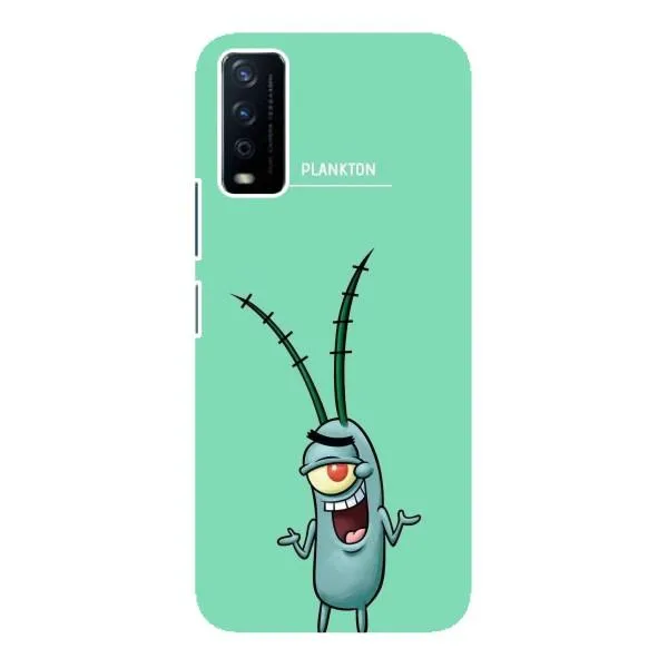 Чехол с принтом «Персонаж Планктон» для Vivo Y12s Чехол с принтом «Персонаж Планктон» для Vivo Y12s