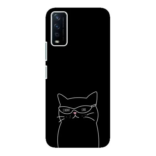 Чехол с принтом «Равнодушный кот» для Vivo Y12s Чехол с принтом «Равнодушный кот» для Vivo Y12s