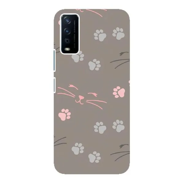 Чехол с принтом «Лапы и усы» для Vivo Y12s Чехол с принтом «Лапы и усы» для Vivo Y12s