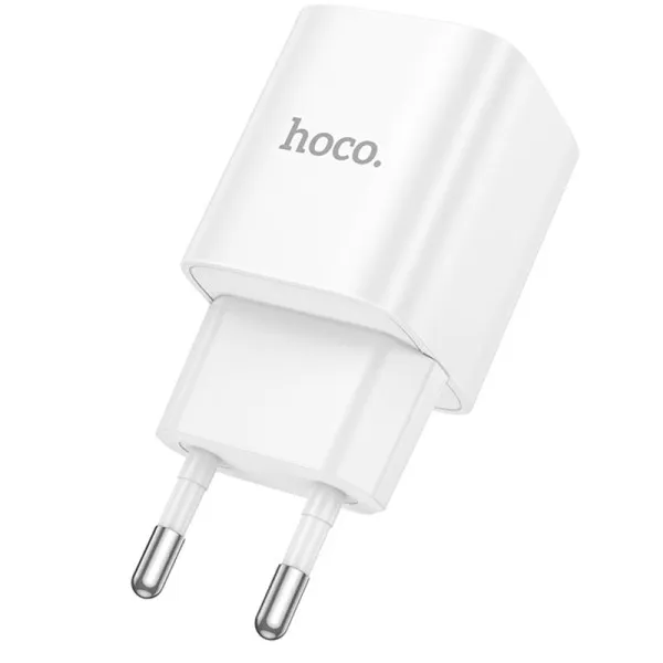 СЗУ Hoco C147A PD20W+QC3.0 (1USB-A/1C) — Белый — фото 3