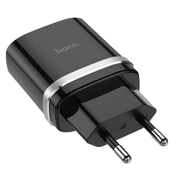 СЗУ Hoco C12Q Smart QC3.0 3A (1USB-A) — Черный — фото 2