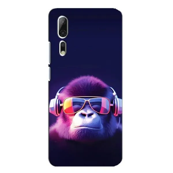 Чехол с принтом «Стильная обезьяна» для ZTE Axon 10 Pro