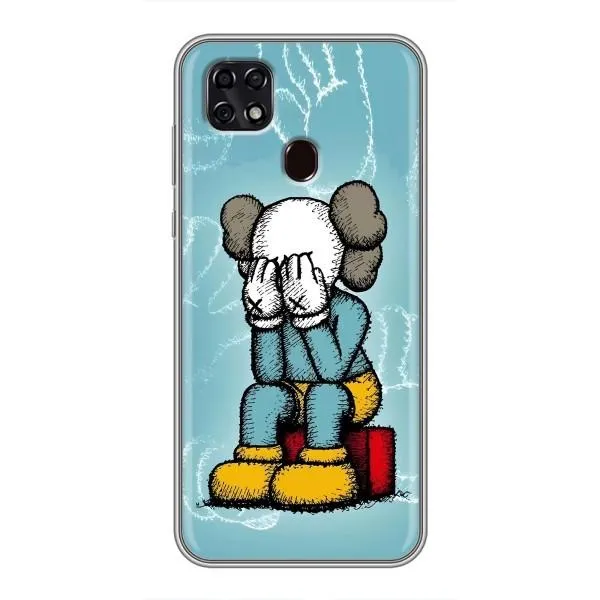 Чехол с принтом «Плач Bearbrick» для ZTE Blade 20 Smart