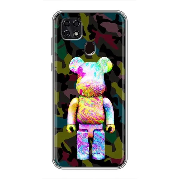 Чехол с принтом «Яркий Bearbrick» для ZTE Blade 20 Smart