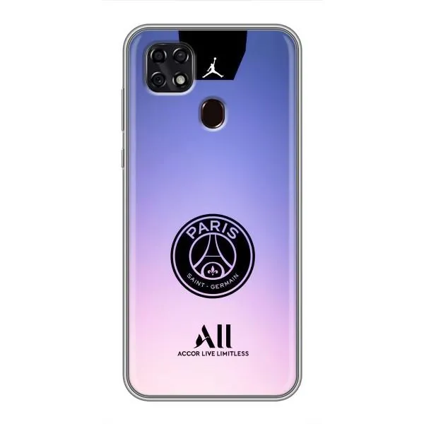 Чехол с принтом «лого PSG» для ZTE Blade 20 Smart Чехол с принтом «лого PSG» для ZTE Blade 20 Smart