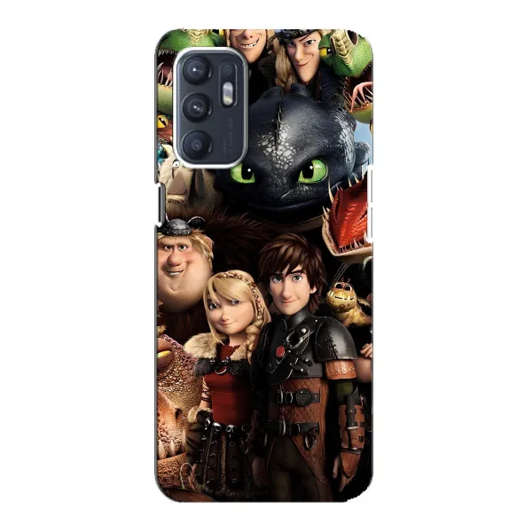 Чехол с принтом «Персонажи дракона» для ZTE Blade A31 Plus Чехол с принтом «Персонажи дракона» для ZTE Blade A31 Plus