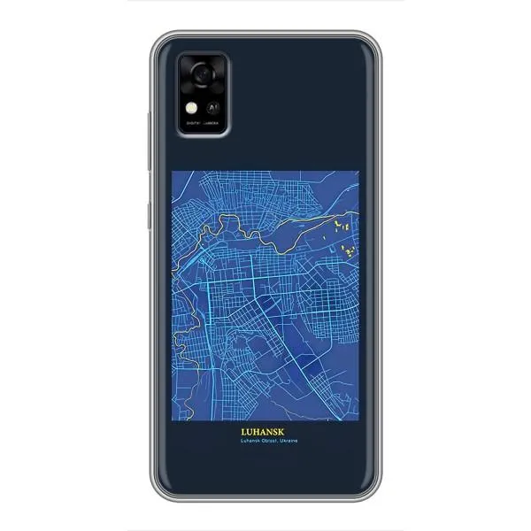 Чехол с принтом «Гуганск» для ZTE Blade A31 Чехол с принтом «Гуганск» для ZTE Blade A31