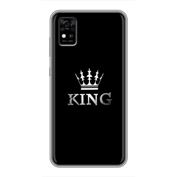Чехол с принтом «KING» для ZTE Blade A31