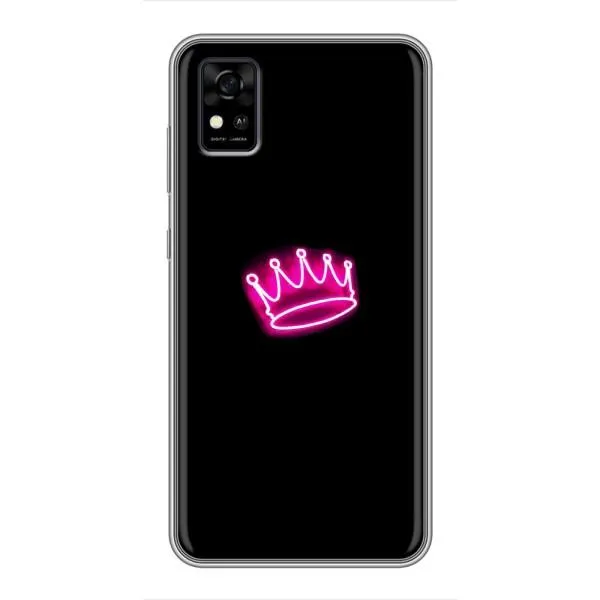 Чехол с принтом «Яркая корона» для ZTE Blade A31