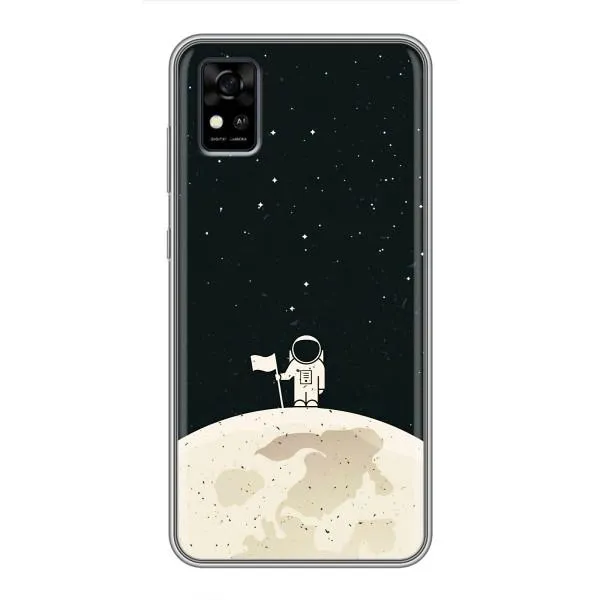 Чехол с принтом «На луне» для ZTE Blade A31