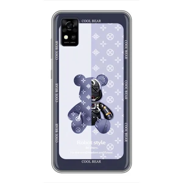 Чехол с принтом «Медвежонок LV» для ZTE Blade A31