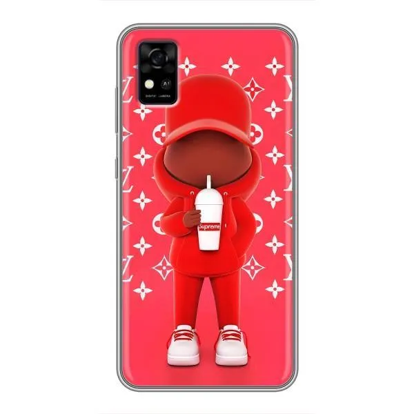 Чехол с принтом «Модный стиль» для ZTE Blade A31