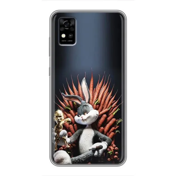 Чехол с принтом «Король Кролик» для ZTE Blade A31 Чехол с принтом «Король Кролик» для ZTE Blade A31