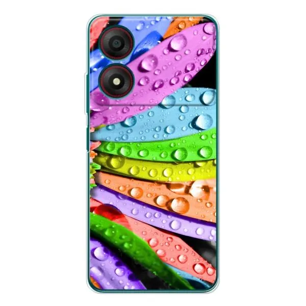 Чохол з принтом «Семиквітка» для ZTE Blade A34