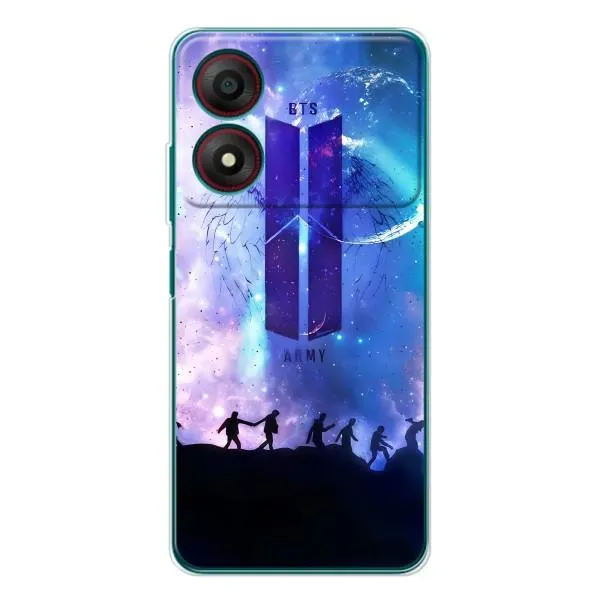 Чехол с принтом «Army BTS» для ZTE Blade A34