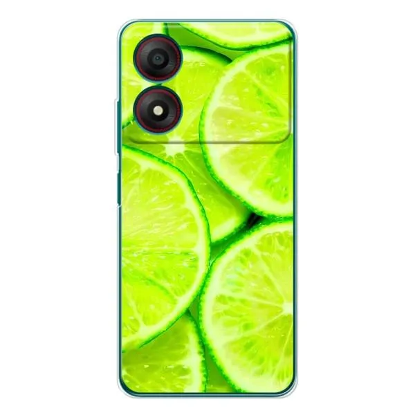 Чехол с принтом «Лайм» для ZTE Blade A34 Чехол с принтом «Лайм» для ZTE Blade A34