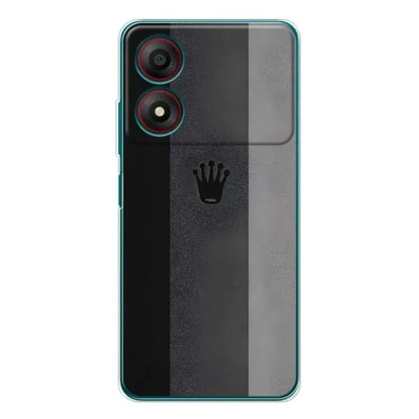 Чехол с принтом «Коронка» для ZTE Blade A34
