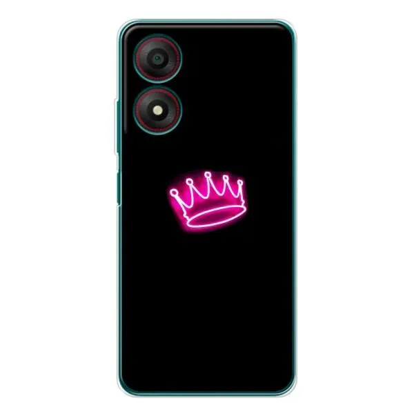 Чехол с принтом «Яркая корона» для ZTE Blade A34