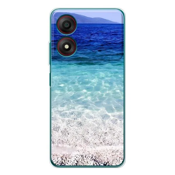 Чехол с принтом «Море» для ZTE Blade A34 Чехол с принтом «Море» для ZTE Blade A34