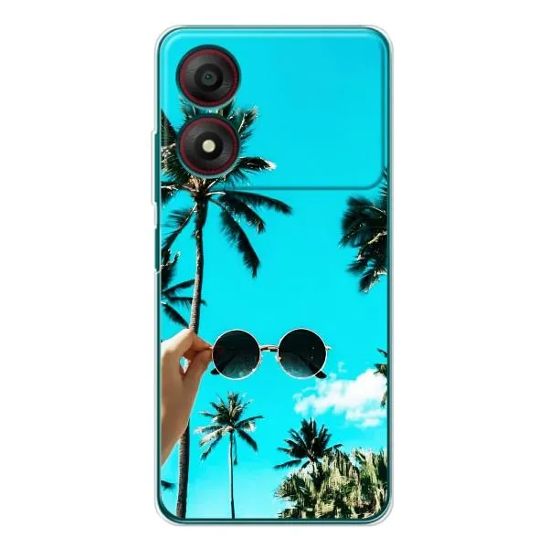 Чехол с принтом «Взгляд лето» для ZTE Blade A34 Чехол с принтом «Взгляд лето» для ZTE Blade A34