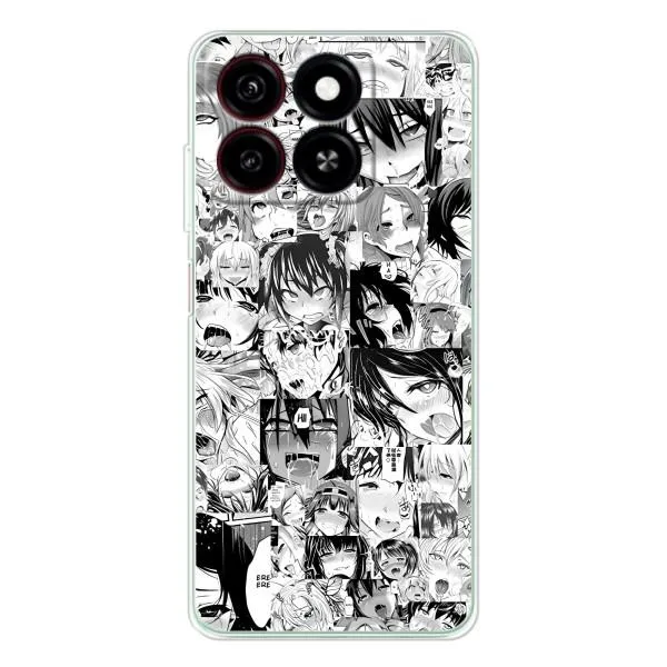 Чехол с принтом «Ahegao manga» для ZTE Blade A35 Чехол с принтом «Ahegao manga» для ZTE Blade A35