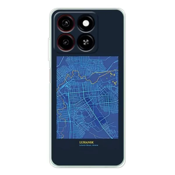 Чехол с принтом «Гуганск» для ZTE Blade A35 Чехол с принтом «Гуганск» для ZTE Blade A35