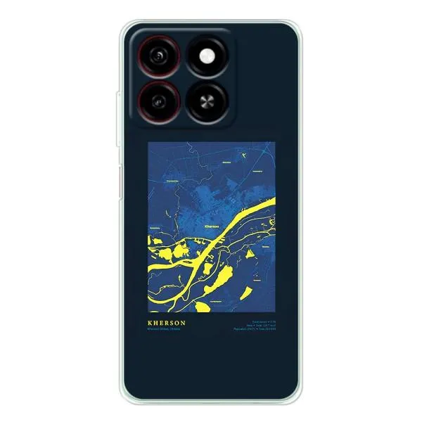 Чехол с принтом «Херсон» для ZTE Blade A35 Чехол с принтом «Херсон» для ZTE Blade A35