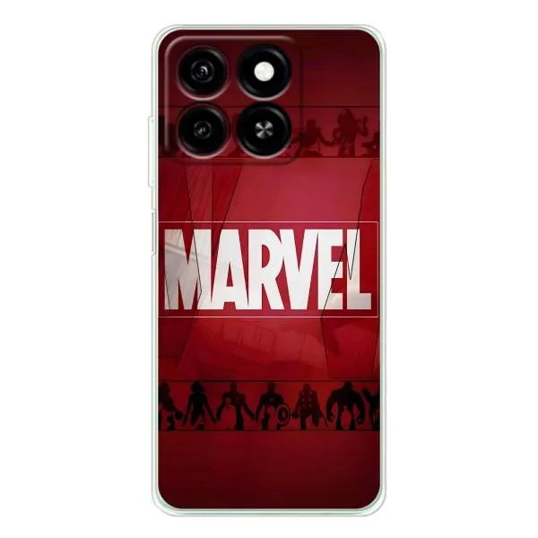 Чехол с принтом «MARVEL» для ZTE Blade A35 Чехол с принтом «MARVEL» для ZTE Blade A35