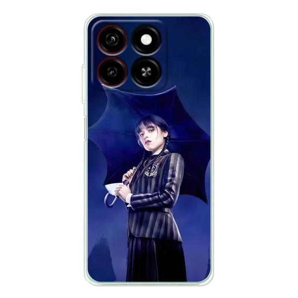 Чехол с принтом «Венсдей» для ZTE Blade A35