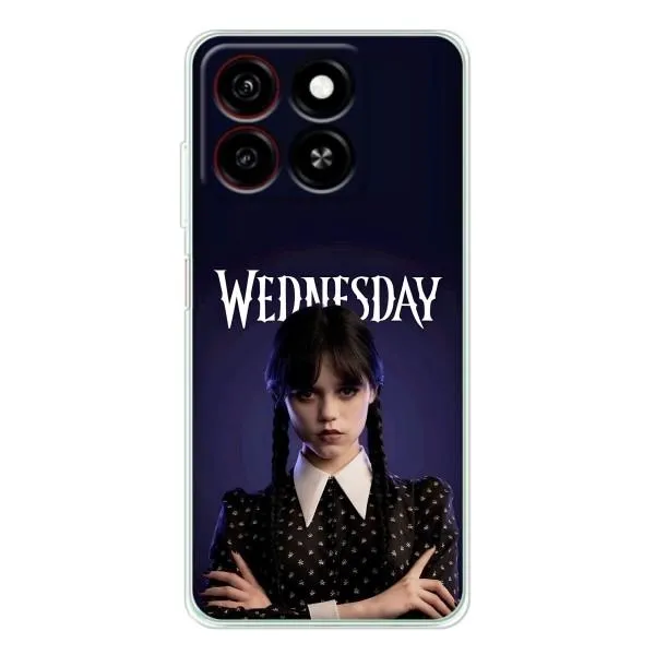Чехол с принтом «Wednesday» для ZTE Blade A35