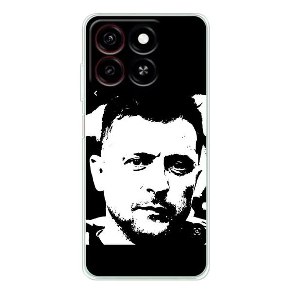 Чехол с принтом «Зеленский АРТ» для ZTE Blade A35 Чехол с принтом «Зеленский АРТ» для ZTE Blade A35
