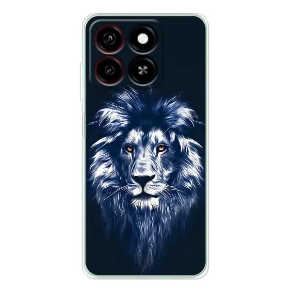 Чехол с принтом «Синий Лев» для ZTE Blade A35
